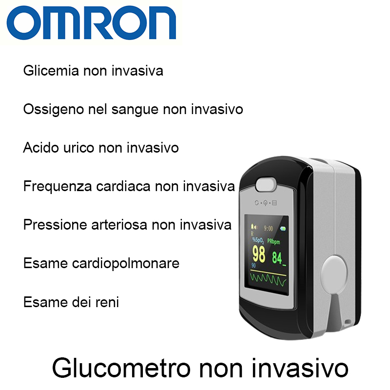 T03（livello di glucosio nel sangue non invasivo+ossigeno nel sangue non invasivo+acido urico non invasivo+frequenza cardiaca non invasiva+pressione sanguigna non invasiva+esame cardiopolmonare+esame renale）