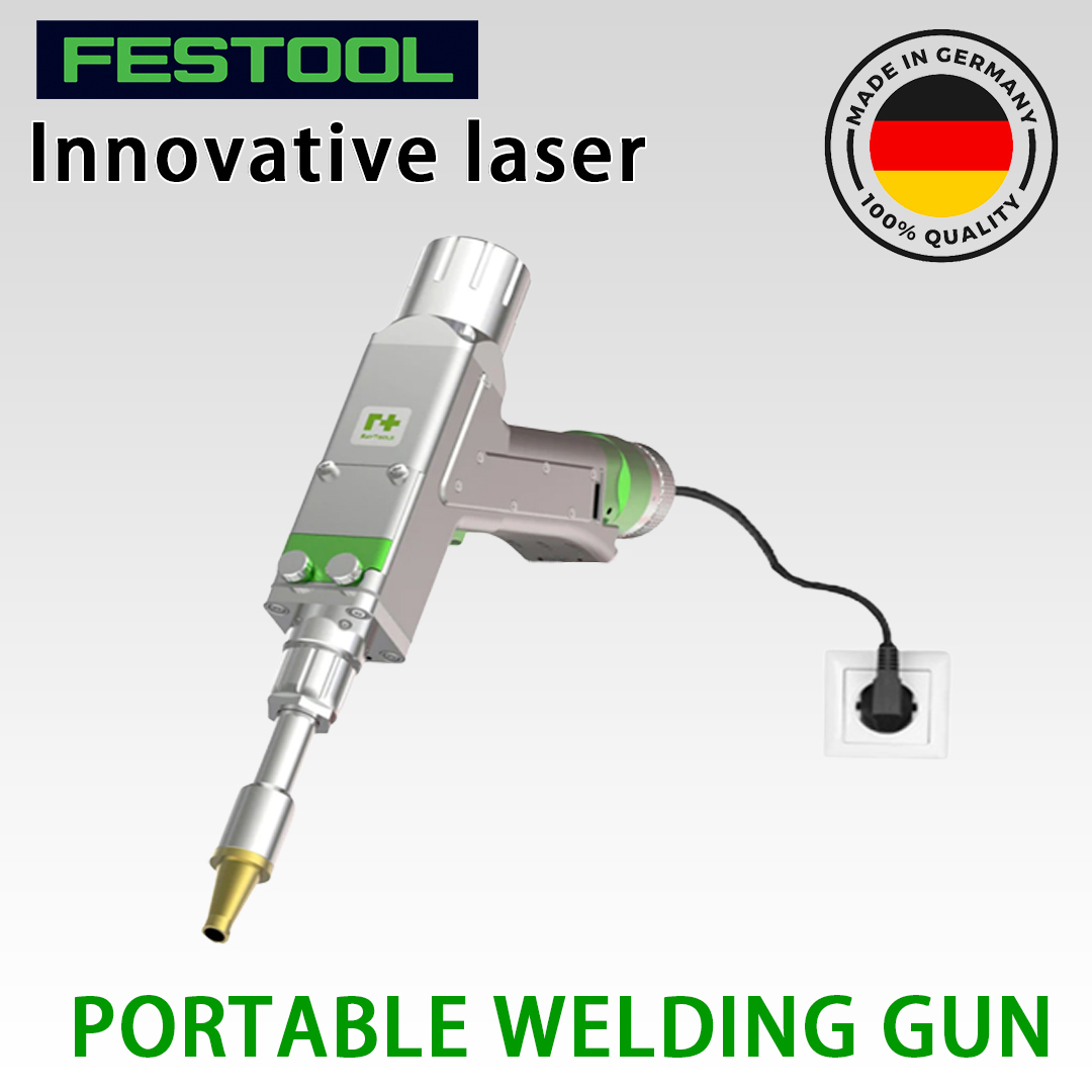 Pistola per saldatura laser multifunzione da 7000 W (saldatura oro/argento/rame/ferro/alluminio/acciaio inossidabile), saldatura (tre in uno) + pulizia + taglio (spessore di taglio 0-20 mm)